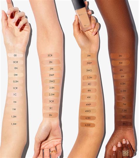 dior forever foundation colour chart|dior forever matte foundation sample.